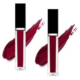 ME-ON Set Of 2 Superlast Waterproof Matte Liquid Lip Gloss 6ml Each - Shade 06 & 15-4