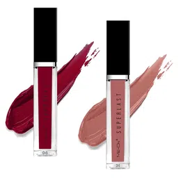 ME-ON Superlast Set Of 2 Matte Liquid Lipstick - Shade 06-21-17