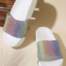 Kook N Keech Women White Textured Synthetic Open Toe Flatform Sandals-picture-21