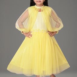 Zenat Girls Polyester Dresses-image-66