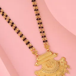 Bhagya Lakshmi Gold-Plated Artificial Beads Mangalsutra-image-73