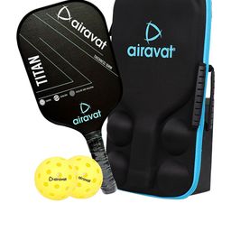 AIRAVAT 3-Pcs Printed Bang Pickleball Paddle Set-45