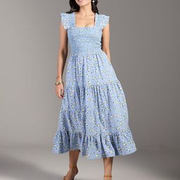 20Dresses Floral Printed Empire Midi Dress-image-70