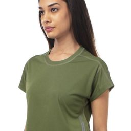 THIRD ELEMENT Round Neck Short Sleeves Crop T-shirt-image-8