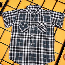 Killer Boys Classic Tartan Checks Checked Casual Shirt-image-99