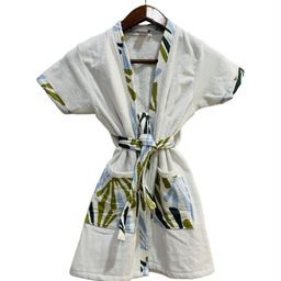 GAB Kids Printed Pure Cotton Bath Robe With Belt-image-99