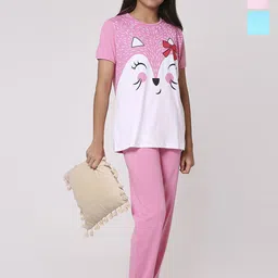 TotzTouch Girls Printed Night suit-image-16