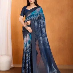 Mantrotsav Woven Design Zari Saree-image-68