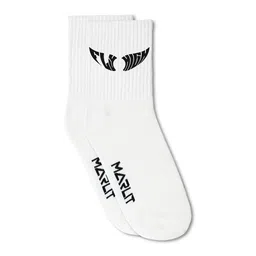MARLIT Men Printed Cotton Ankle-Length Socks-32