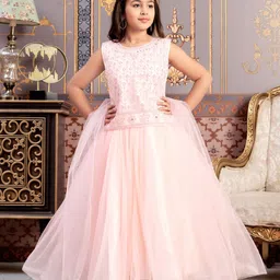 Aarika Girls Embroidered Ready to Wear Lehenga & Blouse With Dupatta-image-89
