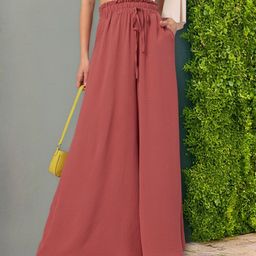 DressBerry Women The Flare Flair High-Waist Trousers-image-33