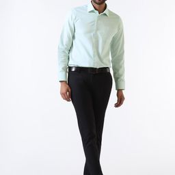 Blackberrys Men India Slim Fit Solid Spread Collar Cotton Formal Shirt-image-39
