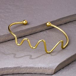 DressBerry Women Gold-Plated Kada Bracelet-51