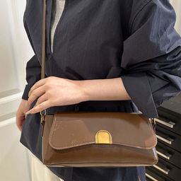 LULU & SKY PU Structured Handheld Bag With Bow Detail-image-97