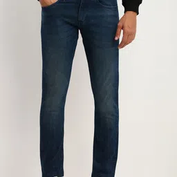Allen Solly Men Slim Fit Light Fade Jeans-picture-9