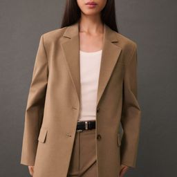 MANGO Straight Fit Single-Breasted Blazer-picture-27