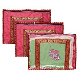 Kuber Industries Maroon Set of 3 Regular Suit Organiser Organisers-46