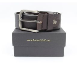 Everestwolf Men Textured Leather Formal Belt-image-78