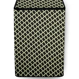 The Furnishing Tree Washing Machine Cover Check Coffee Compatible for Whirlpool 11 Kg Fully-Automat-image-97