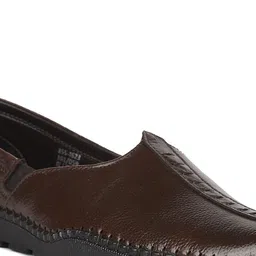 Bata Men Leather Slip-On Sneakers image 3