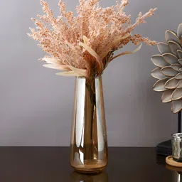 Myntra Elegant Homes Peach-Coloured 2 Pieces Artificial Flower-28