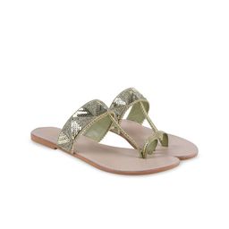 Shoetopia Women Embellished Ethnic One Toe Flats-image-82