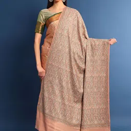 Pashmoda Women Ethnic Motifs Embroidered Shawl-picture-30