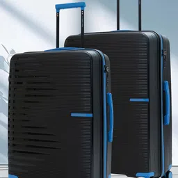 Nasher Miles Havelock Set Of 2 Textured Hard-Sided Trolley Bags-56
