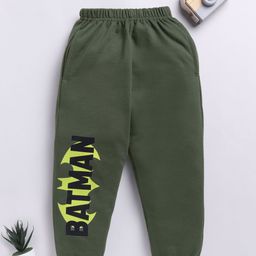 YK X Minute Mirth Boys Batman Printed Mid-Rise Joggers-image-99