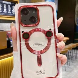 Luxury Kase Solid Printed iPhone 14 Plus Back Case Mobile Accessories-image-46