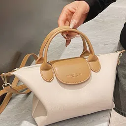 DressBerry Textured PU Structured Sling Bag-16
