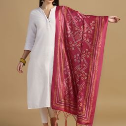 Kaizen TEXO FAB Ethnic Motifs Printed Dupatta-picture-51