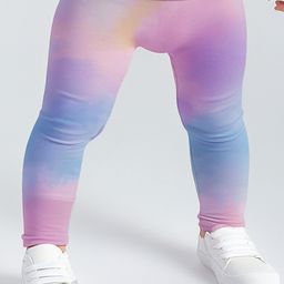 Nauti Nati Girls All-Over Tye & Dye Printed Cotton Ankle-Length Leggings-picture-49