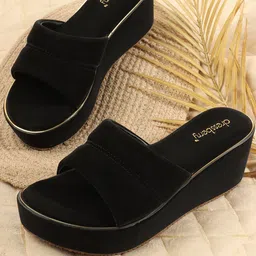 DressBerry Women Embellished Platform Sandals-28