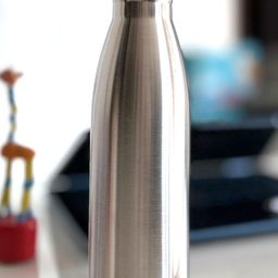 Purex Silver Stainless Steel Spill Proof Water Bottle-image-59