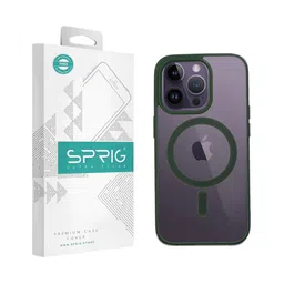 SPRIG Unisex iPhone 14 Pro Impact Resistant Back Case-image-68