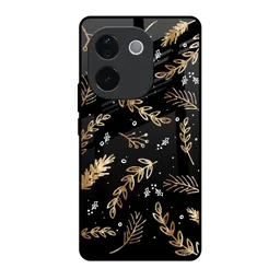 QRIOH Unisex Floral Printed Vivo T3 Pro 5G Glass Back Case-image-68