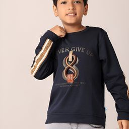 V-Mart Boys Typography Printed T-shirt-image-38