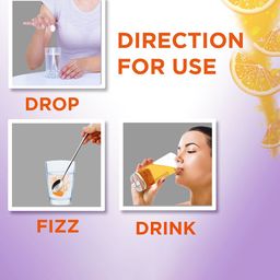 Fixuphealth Set Of 3 Biotin Selenium Amino Acids Tablets 20 Effervescent Tablets - Orange image 4