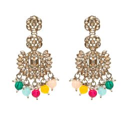 zarmar fashion Gold-Plated Alloy Artificial Beads Chandbalis-image-4