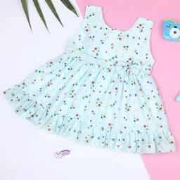 Macwin Floral Print Fit & Flare Dress-picture-16