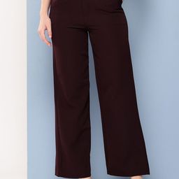 BAESD Girls Straight Fit Cotton Parallel Trousers-image-32
