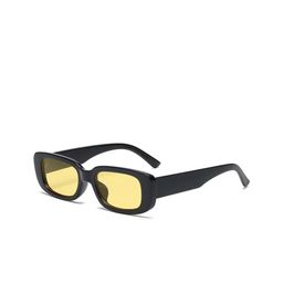 SALTY Women Yellow Lens & Black Rectangle Sunglasses with UV Protected Lens SG0044-BK-YL-image-12