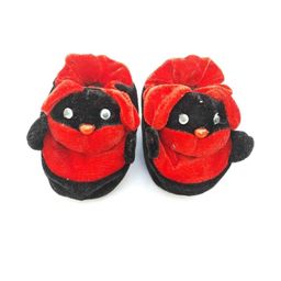LMN CHILD CARE Unisex Kids Red & Black Cartoon Character Booties-image-97
