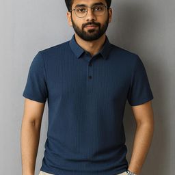 Fashion2wear Men Blue Tshirts-image-68