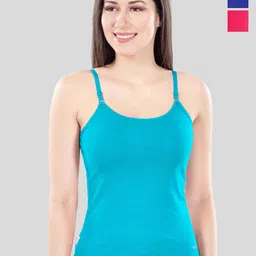 Selsia Women Pack Of 3 Cotton Camisoles-image-74