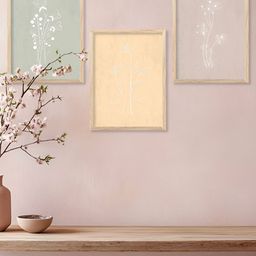 Kotart Brown & Green 3 Pieces Wooden Floral and Botanical Wall Arts-picture-14