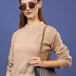 Chemistry Women Woollen Pullover-picture-48