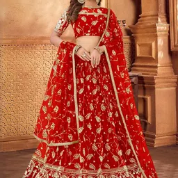F Plus Fashion Black Net Lehenga Choli-picture-23