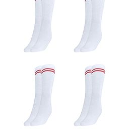 MUKHAKSH Unisex White Socks-21